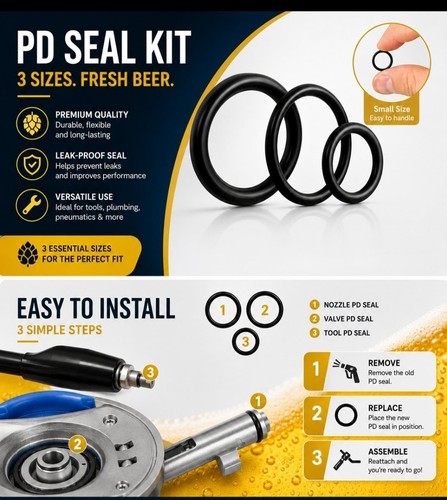 Perfect draft spare seals - pd,