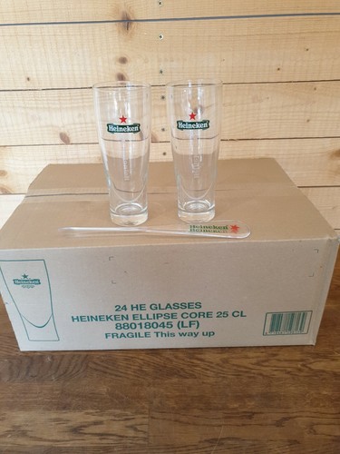 Heineken glasses glass - heineken, &